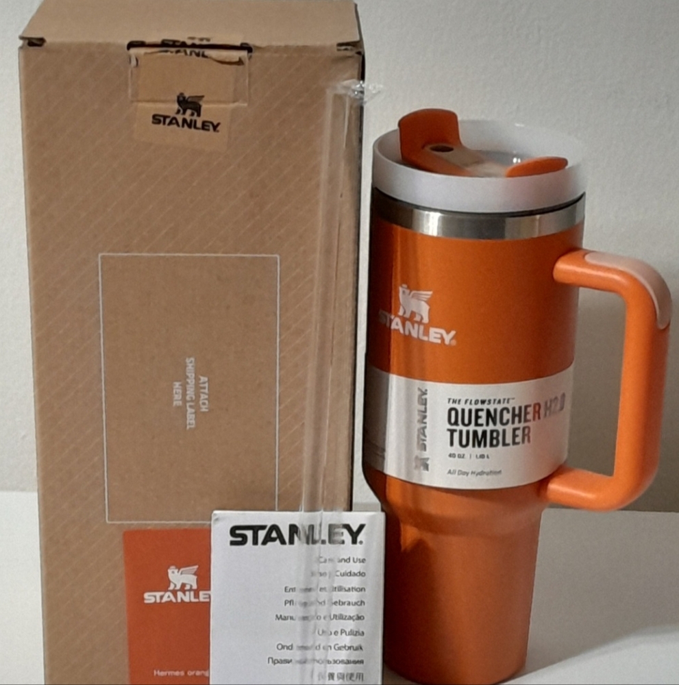 Stanley Orange Quencher H2.0 Tumbler